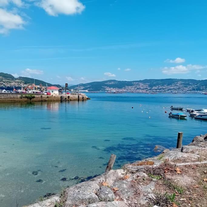 Sol Y Mar Lägenhet Moaña Exteriör bild